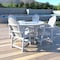 Highwood Usa Hamilton 5pc Round Counter Height Outdoor Patio Furniture Dining Set AD-CNA48-WHE - alternate 3
